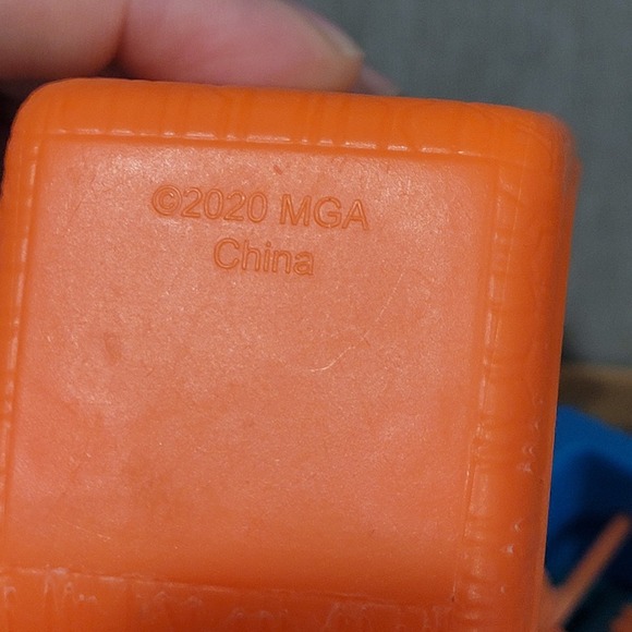 LOL Surprise doll Clubhouse Replacement Furniture 5 Piece Arcade Lot Blue Orange - Picture 6 of 6